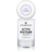 essence Active Whitener Base Coat podlaga za lak z učinkom beljenja 8 ml
