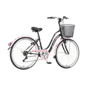 EXPLORER Ženski bicikl LAD261S6#CR 26/16 Cherry blossom lavanda-crni