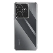 AVIZAR Ohišje za Realme GT 7/GT 7T 5G Mehka silikonska prevleka z zaščito kamere, Prozorno, (5000015079)
