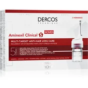 Vichy Dercos Aminexil Pro Intensive Treatment olje in serum za lase proti izpadanju las 21x6 ml