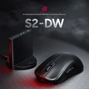 ZOWIE Bežicni gaming miš S2-DW, 5000 DPI, Crni
