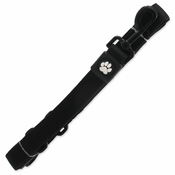 ACTIVE DOG Povodec Bungee Neopren dolg črn L