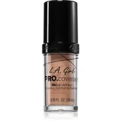 L.A. Girl Cosmetics PRO. Coverage tekoči puder za osvetljevanje odtenek Fair 28 ml