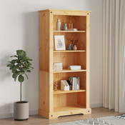 vidaXL Petnadstropna knjižna omara borovina Corona Range 81x29x170 cm