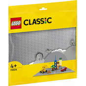 LEGO® Classic Grey Baseplate 11024