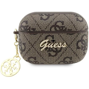 Guess AirPods Pro 2 cover brown 4G Charm Collection (GUAP2G4GSMW)