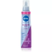 Nivea Diamond Gloss penasti utrjevalec za lase (Styling Mousse) 150 ml