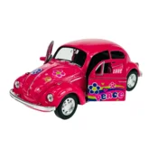 shumee WELLY VW VOLKSWAGEN HROŠČ Z ROZA CVETNO STREHO 1:34 42343
