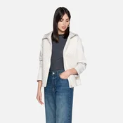 White Womens Parka Geox Spherica - Womens