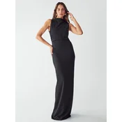 BWLDR Večerna obleka LANA MAXI DRESS črna