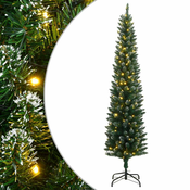 Umjetno tanko božicno drvce sa 150 LED žarulja 120 cm