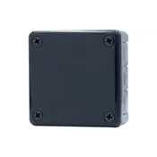 IN Hermetična doza H55-M 98x98x42 IP55 12-vtičnica črna SPLETNA STRAN
