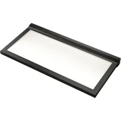 Polična svetilka Paper Shelf, 900 mm, črna