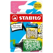shumee STABILO BOSS MINI 3-BARVNI OZNAČEVALEC GYB 2215