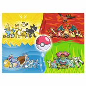 Ravensburger Puzzle - Vrste Pokemonov 150 XXL kosov
