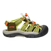 Otroški sandali Keen NEWPORT BOUNDLESS Dark olive/Scarlet ibis US 13 (Kid)