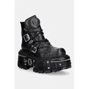 New Rock delovni čevlji ženski usnjeni ITALI NEGRO, NOMADA NEGRO, ORIFICIO