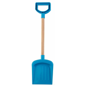 Androni Lopata z lesenim ročajem in držalom - dolžina 53 cm, modra