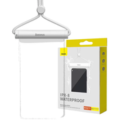 Baseus Waterproof phone case AquaGlide with Cylindrical Slide Lock (white)