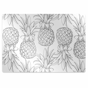 Decormat Podloga za pisarniški stol Pineapple pattern 140x100 cm 15 cm