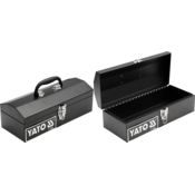 YATO kovinski kovček za orodje (360x150x115mm), črn