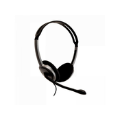 V7 HA212-2EP naglavne slušalice i slušalice s ugradenim mikrofonom Žicano Obruc za glavu Pozivi/glazba Crno, Srebro