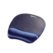 Fellowes - Memory Foam Mouse Pad/Wrist Rest Sapphire Blue (9172801)