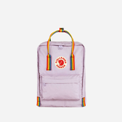 Fjallraven Mestni nahrbtnik Kanken Rainbow - pastel lavender/rainbow