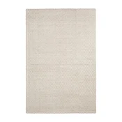 Kremno bela ročno tkana volnena preproga 160x230 cm Calira – Kave Home