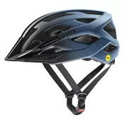 Kolesarska čelada Uvex I-Vo 2 Mips Stone Blue - Black Matt (S4106610500) 52 - 57 cm