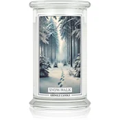 Kringle Candle Snow-Walk dišeča sveča 623 g