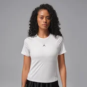 Nike Jordan Sport Essentials Womens Dri-FIT Short-Sleeve Top - White