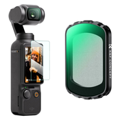 K&F Magnetic Black Mist 1/2 Filter for DJI Osmo Pocket 3, Black Diffusion Creative Mist Cinematic Effect Filters