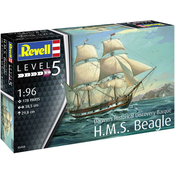 Plasticni model broda 05458 - H.M.S. Beagle (1:96)