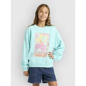Roxy Lineup Crew Rg Terry Kids Sweater aqua splash