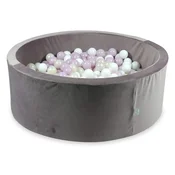 shumee Suha žogica 500 kosov 110x40 Velvet lila: bela, svetlo roza biserna, opalescentna