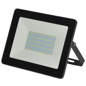 Led slim reflektor 50W IP65 6500K crni Elit+