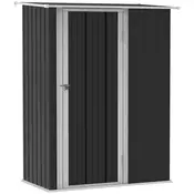 Homestar Vrtna lopa 142x84x189 cm temno siva