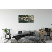 tulup.si Slika na akrilnem steklu Plate jedilni pribor baubles darila 120x60 cm 4 obešalnika