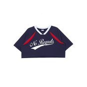 Cropp - Majica kratkih rukava s printom - navy