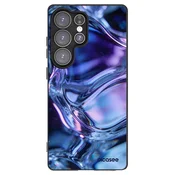 Silikonski črni ovitek za Samsung Galaxy S25 Ultra 5G - Iris liquid