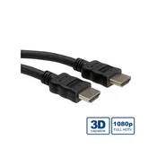 ROLINE HDMI High Speed Cable with Ethernet, HDMI M - HDMI M, LSOH 3 m