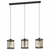 Eglo 43605 - Lestenec na vrvici DELLOW 3xE27/40W/230V