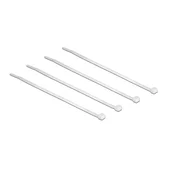 Delock Zategovalni trakovi transparentni L 200 x Š 3,6 mm 100 kosov