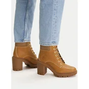 Timberland Škornji Allington Heights Mid Lace Up TB0A2CKCEN11 Rjava
