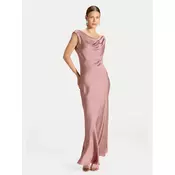 Swing Večerna obleka 5AK10600 Roza Regular Fit