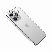 Popravljeno steklo za kamero iPhone 15 Pro silver