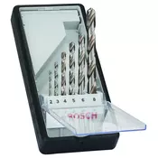 Bosch 6-delni Robust Line set burgija za metal HSS-G, 135° 2607010529, 2; 3; 4; 5; 6; 8 mm, 135°