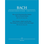 BACH J.S.:SIX FRENCH SUITES/TWO SUITES IN A MINOR AND F-FLAT MAJOR