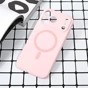 Maska za iPhone 17 Pro Max 6.9 roze Magsafe Pure color